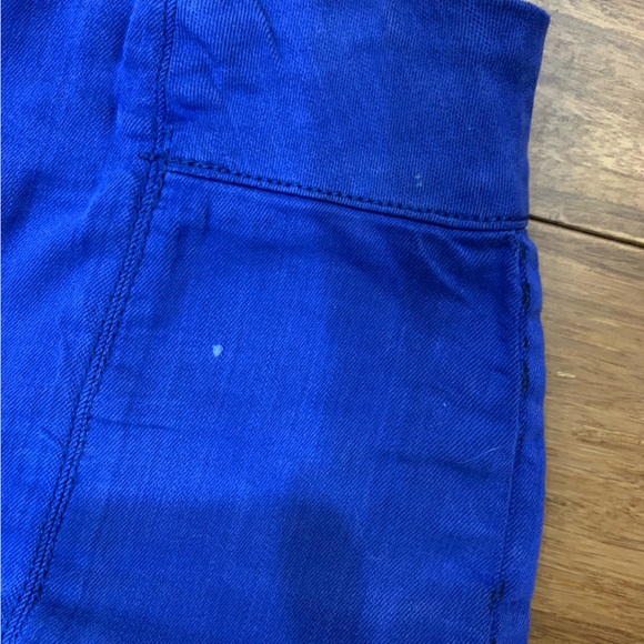 SOLD—Urban Outiftters Royal Blue High Waisted Shorts - Picture 4 of 4